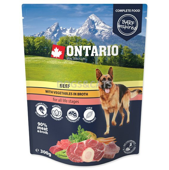 Ontario Dog Beef Pouch