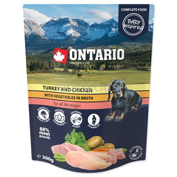 Ontario Dog Turkey Pouch