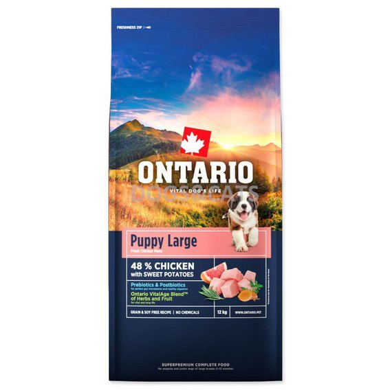 Ontario Puppy Junior Large Chicken