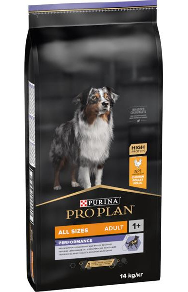 PRO PLAN Dog All Size ADULT Performance Chicken 14 kg