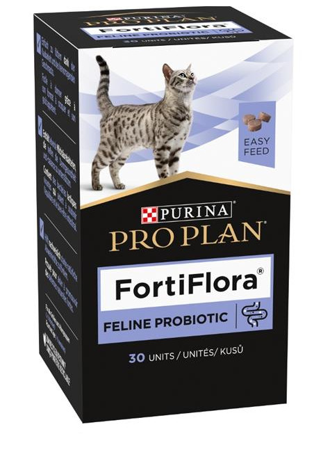 Purina PPVD Feline FortiFlora žvýkací tablety 30 kusů