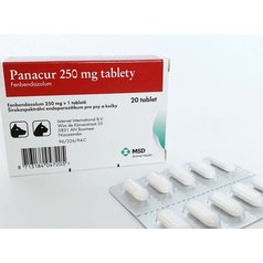 Panacur 250 mg 20 tablet