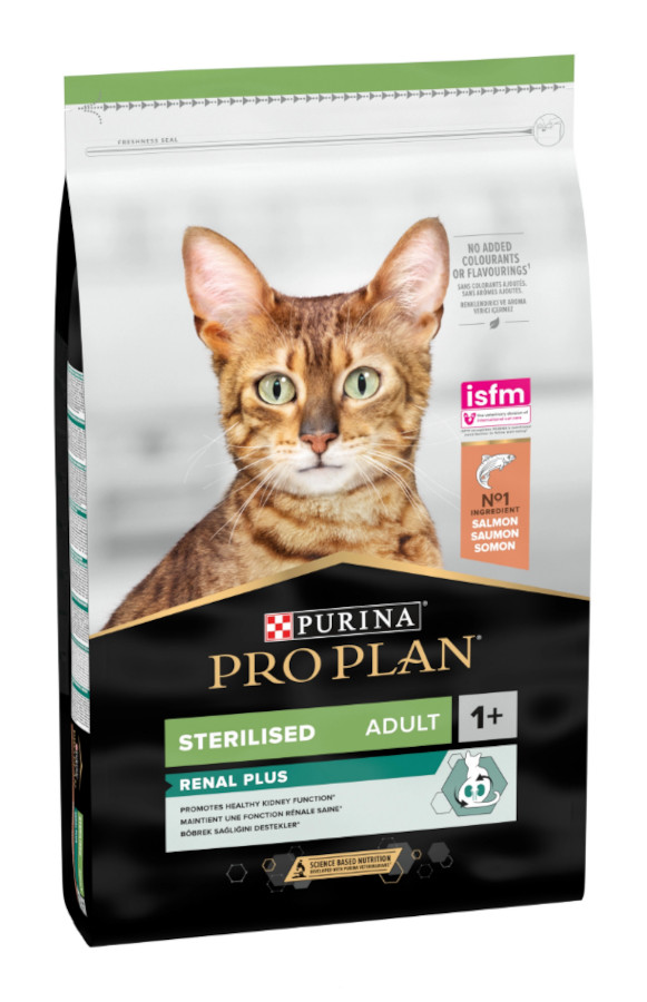 Pro Plan Cat STERILISED Renal Plus Salmon 10 kg