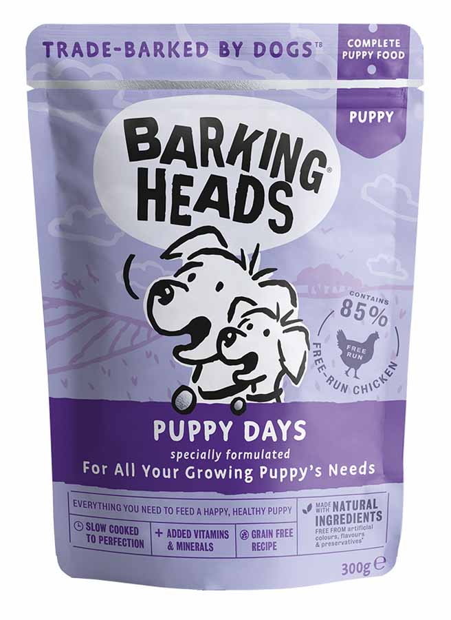 Barking Heads Puppy Days Chicken 300 g, kapsička