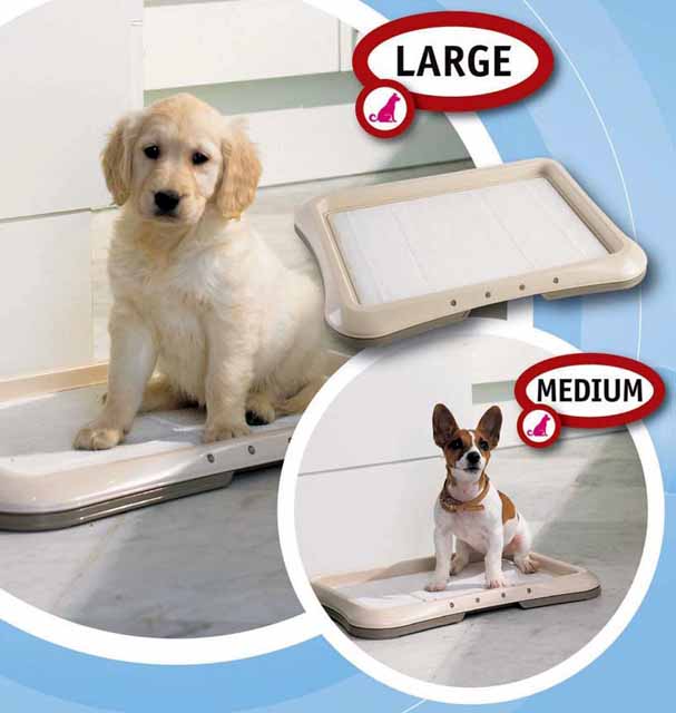 Puppy trainer L + 7 podložek, tréninkové WC pro štěňata