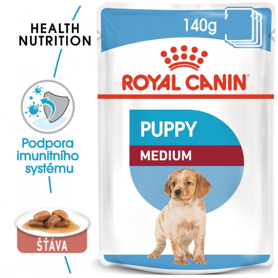 Royal Canin SHN Medium Puppy kapsička 10x 140 g