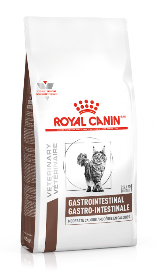 Royal Canin Veterinary Diet Cat Gastrointestinal Moderate Calorie 4 kg