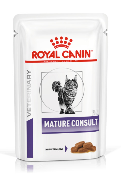 Royal Canin VHN Cat Mature Consult Gravy kapsičky 12x 100 g