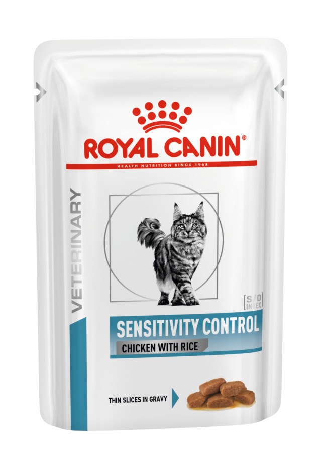 Royal Canin VHN Feline SENSITIVITY CONTROL kapsička kuřecí 12x 85 g