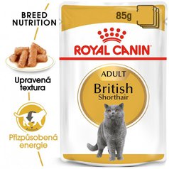 Royal Canin FBN BRITISH SHORTHAIR Gravy 12x 85 g, kapsičky
