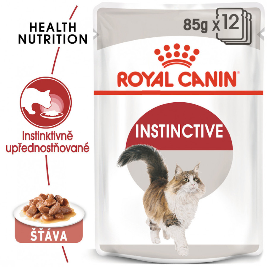 Royal Canin Feline Instinctive Gravy 12x 85 g, kapsičky