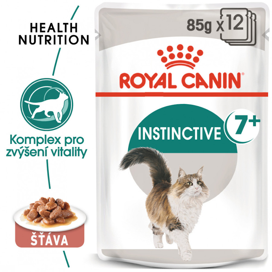 Royal Canin Feline Instinctive Senior Gravy 12x 85 g, kapsičky