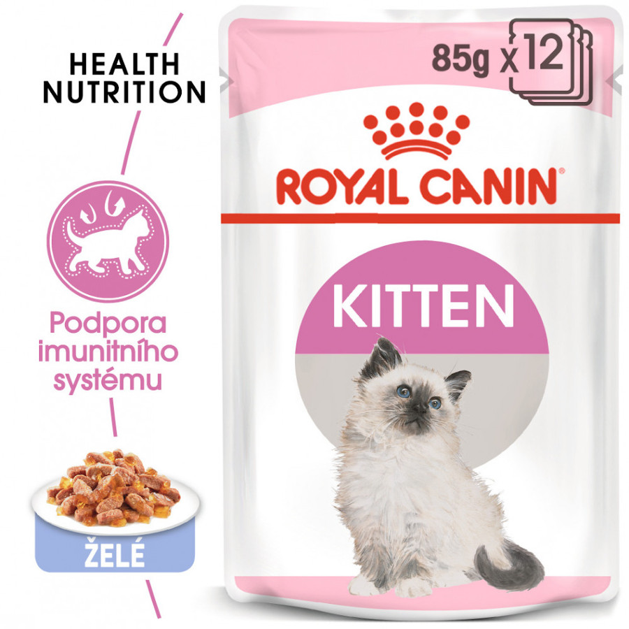 Royal Canin FHN Kitten Instinctive Jelly 12x 85 g, kapsičky
