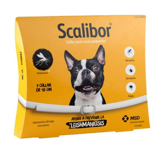 SCALIBOR, antiparazitní obojek pro psy 48 cm