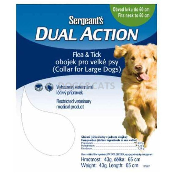 Sergeants Dual Action Large