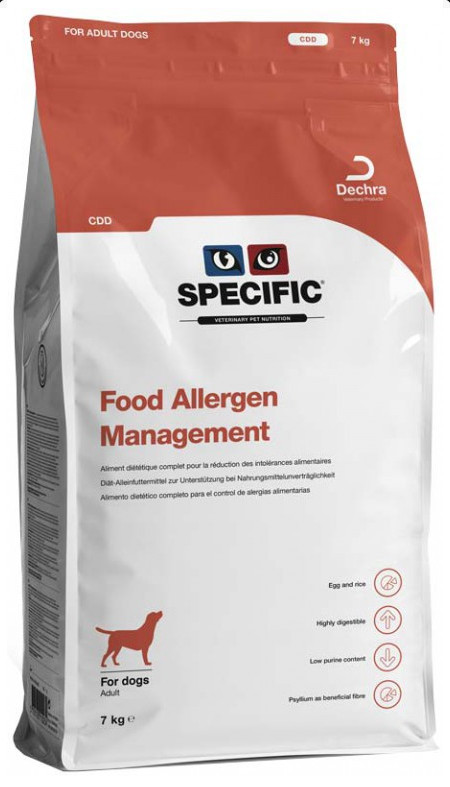 Specific CDD Food Allergy Management 7 kg