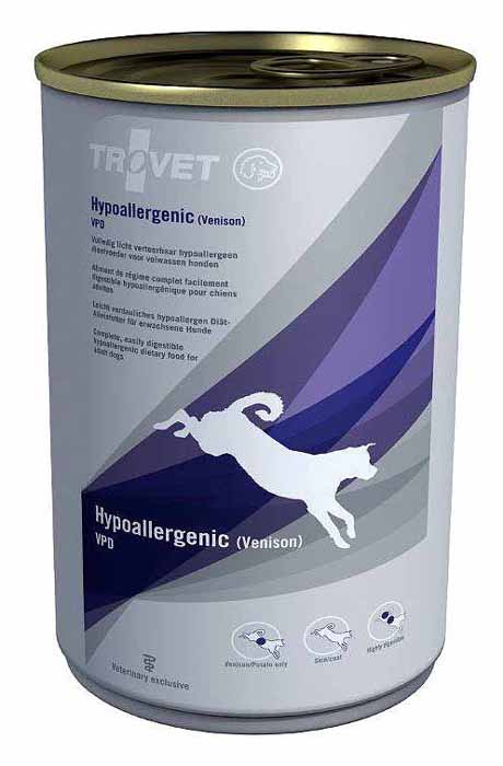 Trovet pes VPD HYPOALLERGENIC VENISON konzerva 400 g