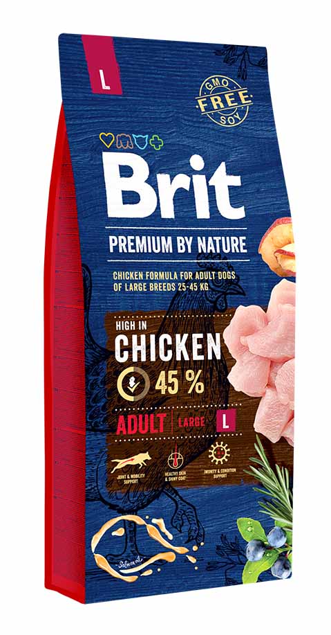 Brit Premium Dog by Nature ADULT L 15 kg