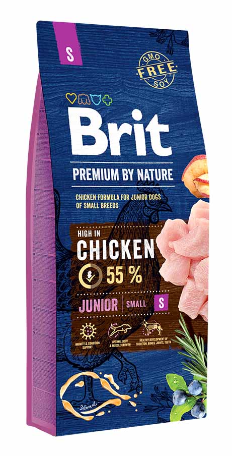 Brit Premium Dog by Nature JUNIOR S 16 kg