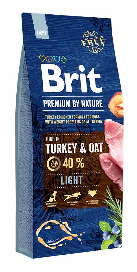 Brit Premium Dog by Nature LIGHT 15 kg