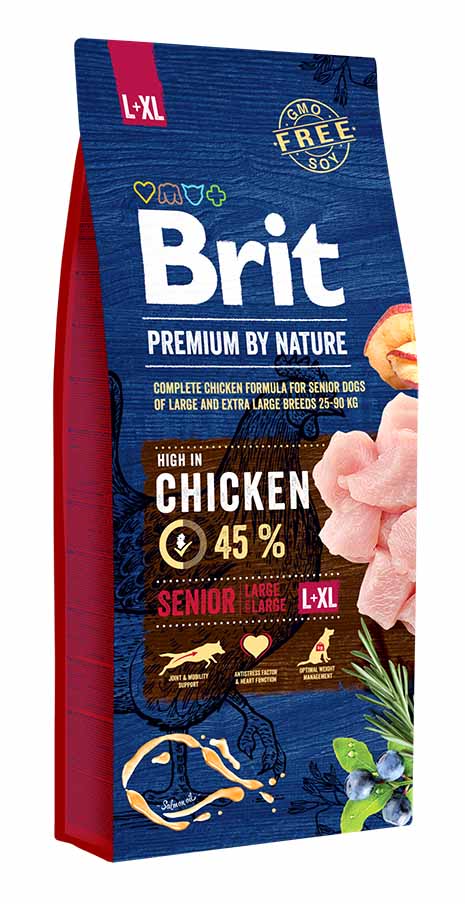 Brit Premium Dog by Nature SENIOR L/XL 15 kg