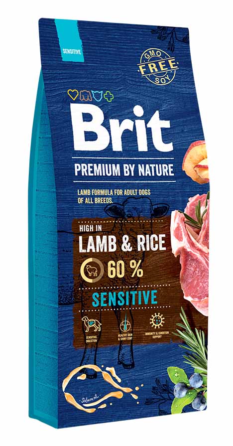 Brit Premium Dog by Nature SENSITIVE LAMB 15 kg