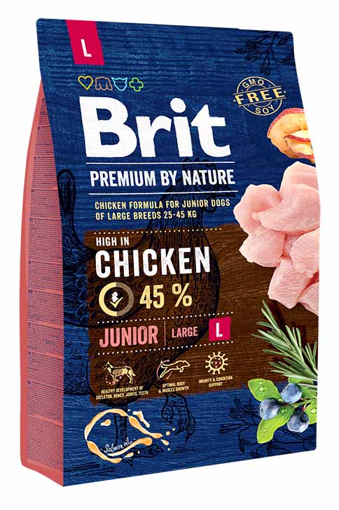 Brit Premium Dog by Nature JUNIOR L 3 kg
