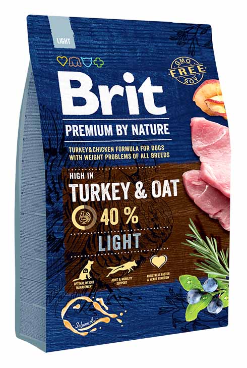 Brit Premium Dog by Nature LIGHT 3 kg