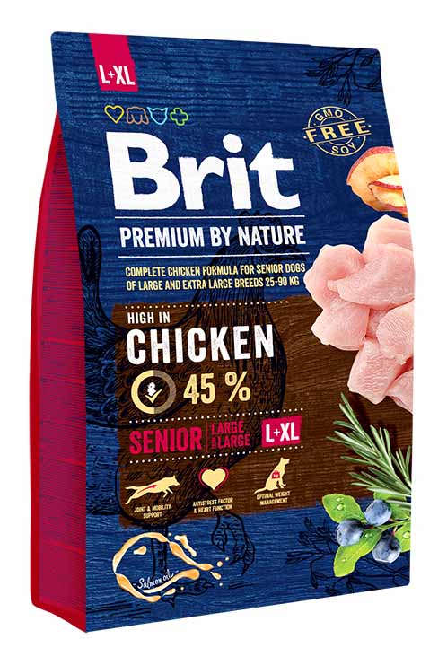 Brit Premium Dog by Nature SENIOR L/XL 3 kg