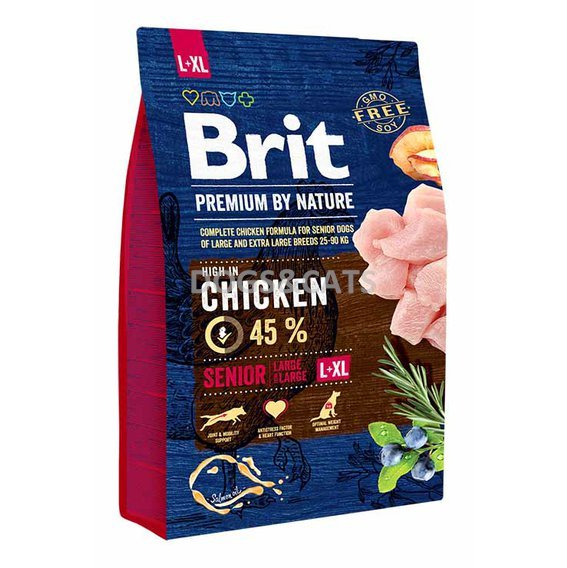 Brit Nature Premium Senior L/XL