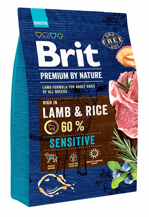 Brit Premium Dog by Nature SENSITIVE LAMB 3 kg