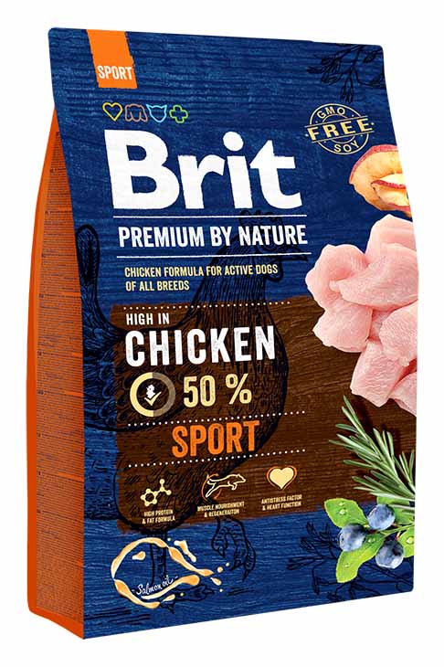 Brit Premium Dog by Nature SPORT 3 kg