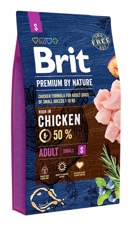 Brit Premium Dog by Nature ADULT S 8 kg