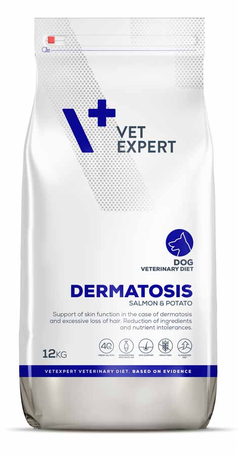 VetExpert VD Dermatosis Dog Salmon & Potato 12 kg