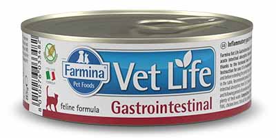 Vet Life Natural Cat Gastrointestinal 6x 85 g konzerva