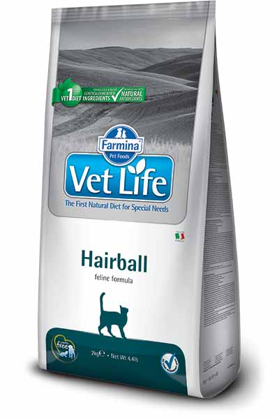 Vet Life Natural Cat Hairball 10 kg + DOPRAVA ZDARMA
