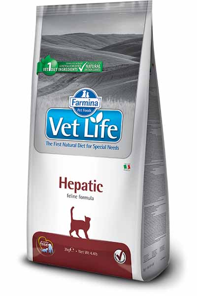 Vet Life Natural Cat Hepatic 2 kg