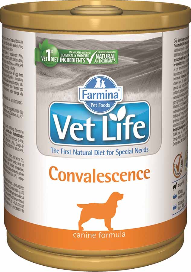 Vet Life Natural Dog Convalescence 300 g konzerva