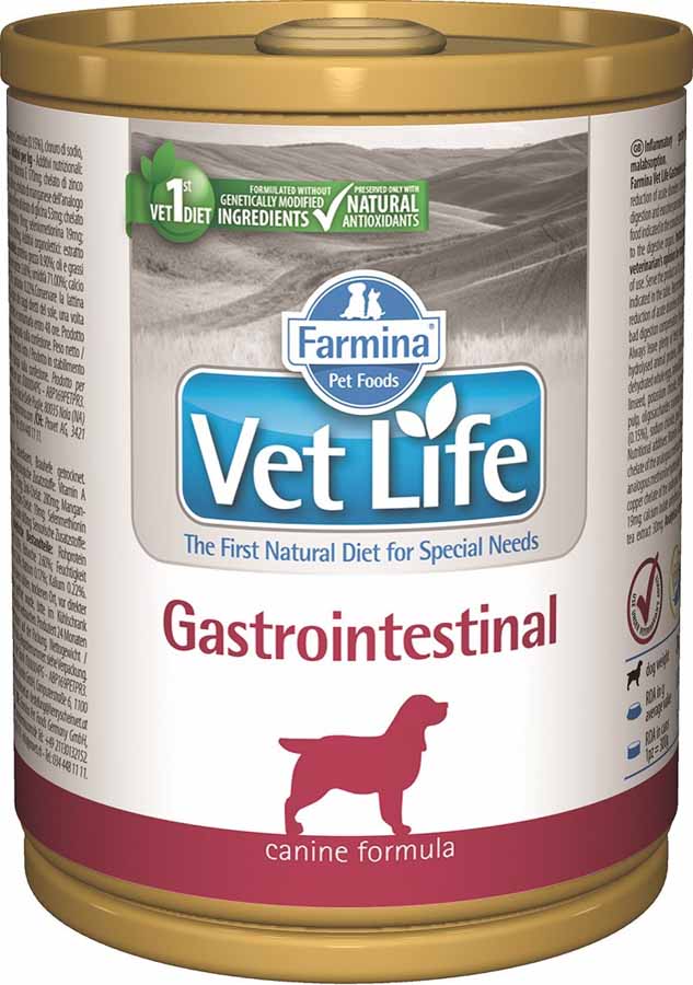 Vet Life Natural Dog Gastrointestinal 12x 300 g konzerva