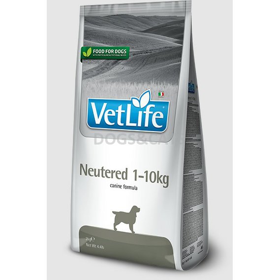 Vet Life Dog Neutered 1-10 kg