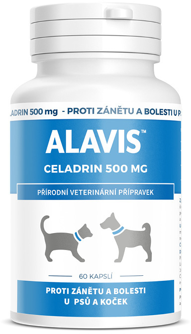 ALAVIS CELADRIN pro psy a kočky 60 kapslí (500 mg)