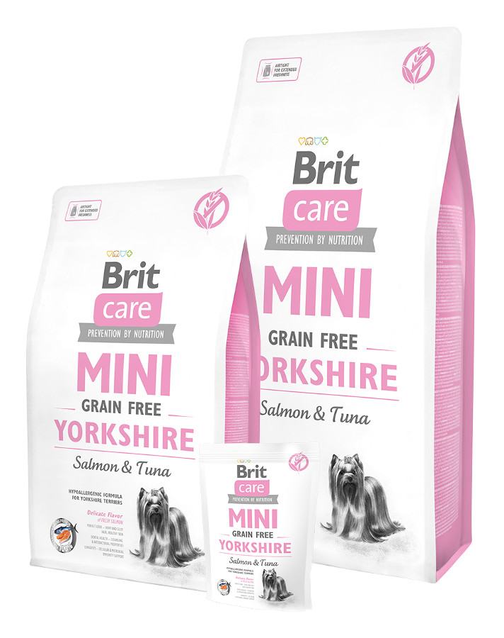 Brit Care Dog Grain Free Mini Yorkshire Salmon 7 kg