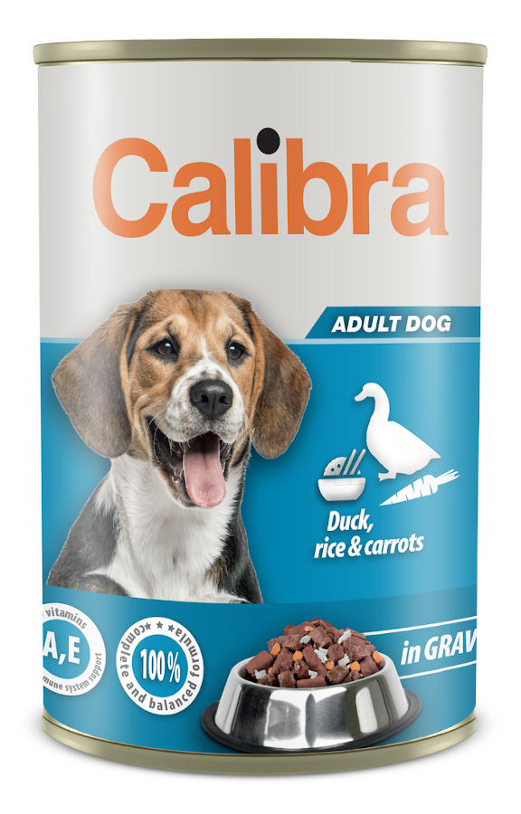 Calibra Dog Duck Gravy 1240 g konzerva