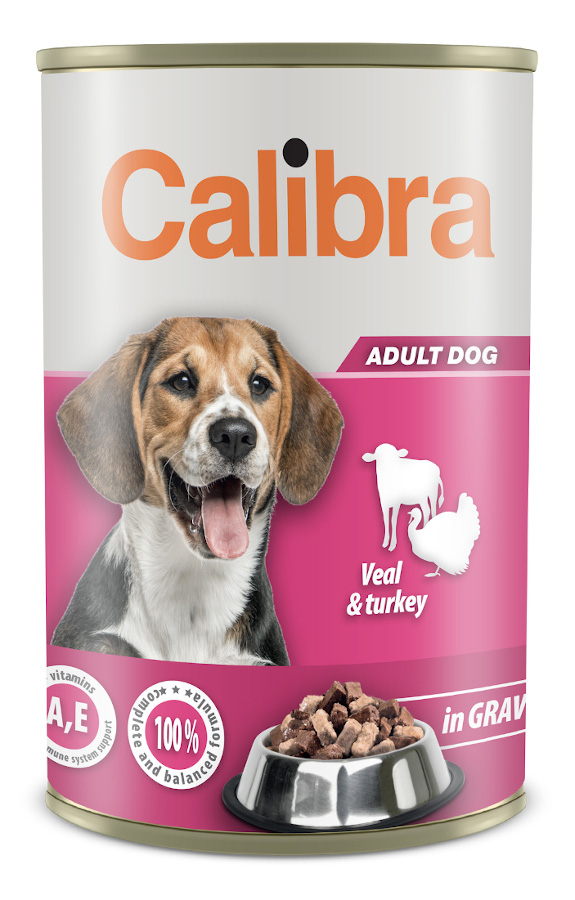 Calibra Dog Veal Gravy 12x 1240 g konzerva