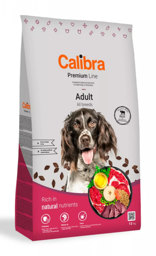 Calibra Premium Line ADULT Beef 12 kg