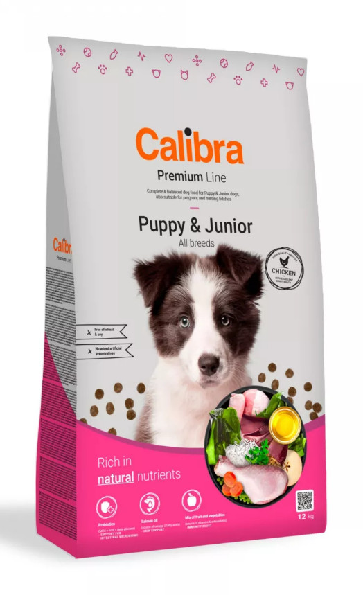 Calibra Premium Line Puppy&Junior 12 kg