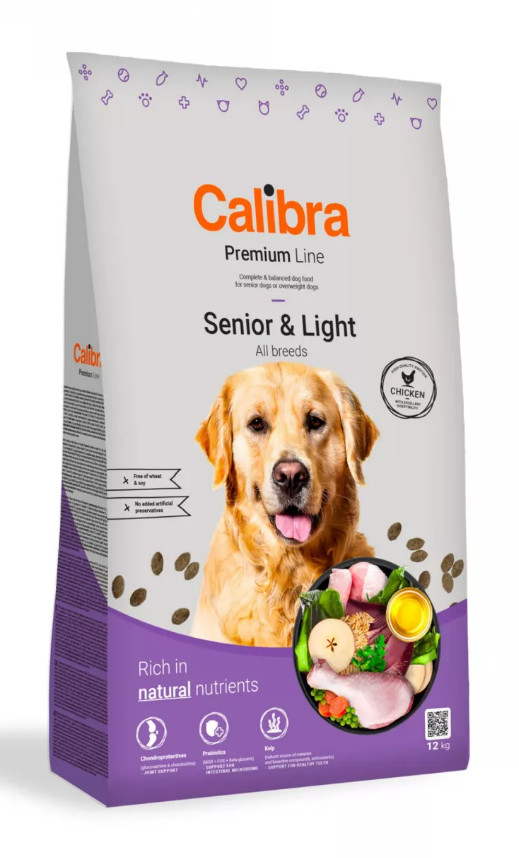 Calibra Premium Line SENIOR & LIGHT 24 kg