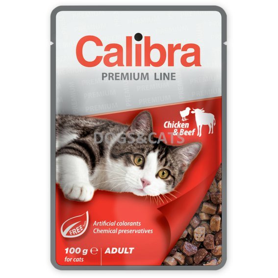 Calibra Cat kapsa kuře a hovězí