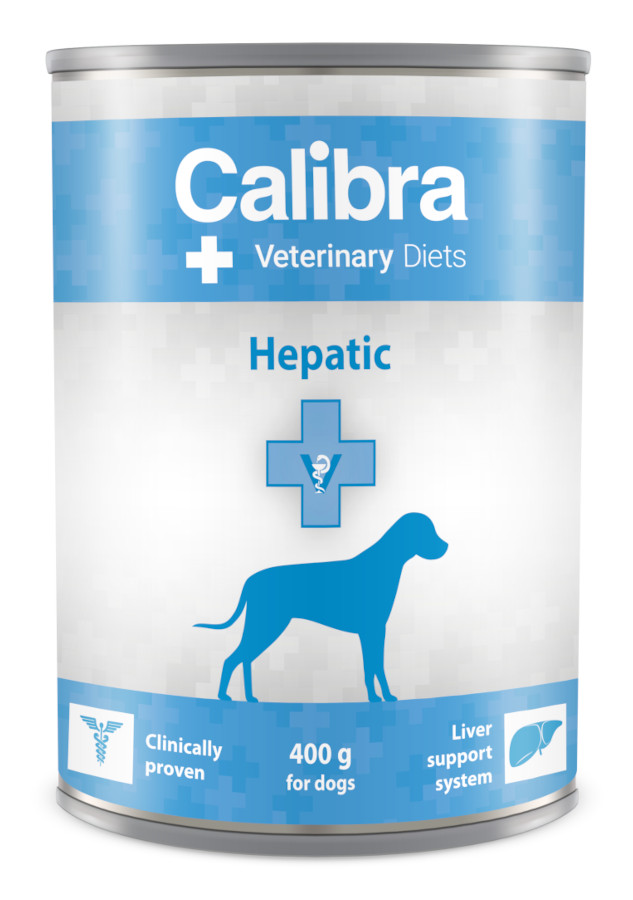 Calibra VD Dog Hepatic konzerva 6x 400 g