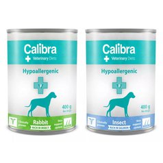 Calibra VD Dog Hypoallergenic konzerva